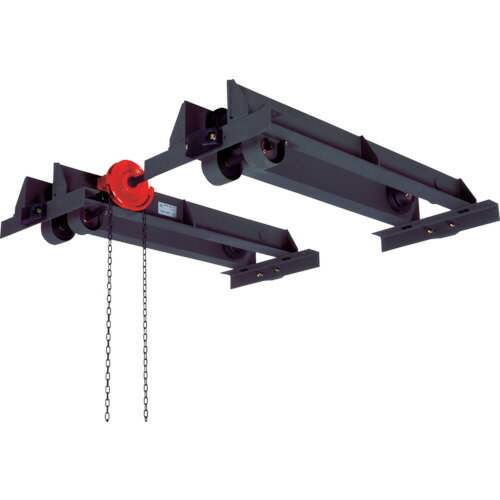 【別途送料あり】象印チェンブロック　SGS型サスペンション式ギヤードサドル2t（鍛造鉄車輪仕様）　（S..