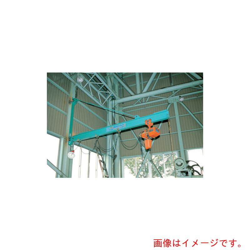 特長 ●建屋のデッドゾーン、天井クレーンの下の専用作業に適しています。 ●建屋の柱、壁に2つのブラケットを固定する方法なので取り付けが簡単です。 ●Iビームは180°旋回します。 用途 ●工場内のデットスペース・天井クレーン下での専用作業に。 仕様 ●定格荷重(t)：1 ●アーム長さ(m)：3 ●アーム長さ(mm)：3 ●寸法(mm)F：150 ●寸法(mm)C：600 ●寸法(mm)H：22 ●寸法(mm)D：35.0 ●寸法(mm)A：1280 ●寸法(mm)B：950 ●寸法(mm)E：70 ●旋回角度(°)：180 ●壁・柱取り付け式 ●寸法(mm)G：120 ●Iビーム寸法(mm)：200×100×7.0 質量・質量単位 ●140.0kg 注意事項 ●電気チェーンブロックは別売です。 【メーカー名】象印チェンブロック（株） 【メーカー品番】WJ-01030 【法人限定商品】※下記注意事項を事前にご確認ください。 ●この商品は送料が別途必要になります。 ●ご注文後、改めて当店より送料をご連絡させていただきます。送料のご了承をいただいてからの手配となります。（ご連絡までに数日かかる場合があります） ●手配後のキャンセル・返品・交換はできません。 ●メーカー直送、または、福山通運・西濃運輸・佐川急便でのお届けとなります。 ●配送業者の指定はできません。 ●原則法人宛（個人宅を除く）のみの配達となります。個人宅へのお届けの場合は事前にお問い合わせください。 ●お届け先の宛名または住所に法人名の記載がない場合は、法人であっても個人宅扱いとなります。 ●個人宅（法人名不記載を含む）へのお届けができない場合があります。 ●一部配送業者は平日のみの配達になります。原則時間指定はできません。 ●他メーカーとの同梱不可。 ●代金引換決済のご利用不可。
