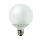 朝日電器（ELPA）　ボール球形蛍光ランプ 60W形 E26 昼光色　【品番：EFG15ED/12-G061H】 1