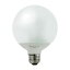 朝日電器（ELPA）　ボール球形蛍光ランプ 100W形 E26 電球色　【品番：EFG25EL/21-G102H】