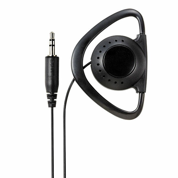 朝日電器（ELPA）　地デジTV用片耳イヤホン ブラック 3m 耳かけ型　【品番：RE-STM03（BK）】