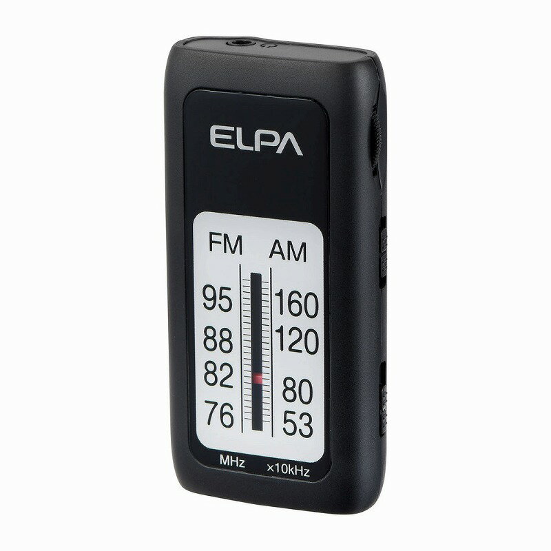【メール便対応】朝日電器（ELPA）　スリムラジオ　【品番：ER-S61F】