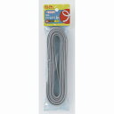 【メール便対応】朝日電器(ELPA) 平形ビニールコード 4m グレー 【品番:VFF-4LH(GY)】