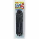 【メール便対応】朝日電器(ELPA) 平形ビニールコード 4m ブラック 【品番:VFF-204H(BK)】