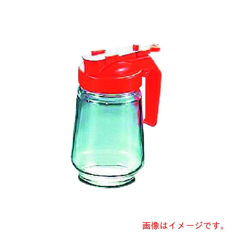 遠藤商事（TKG）　ガラス製　焼肉タレ入　350cc　オレンジ　【品番：PYK292】
