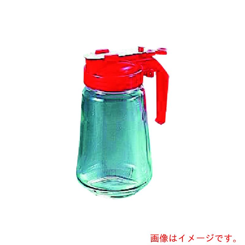 遠藤商事（TKG）　ガラス製　焼肉タレ入　250cc　赤　【品番：PYK293】