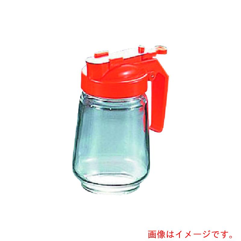 遠藤商事（TKG）　ガラス製　焼肉タレ入　250cc　オレンジ　【品番：PYK294】