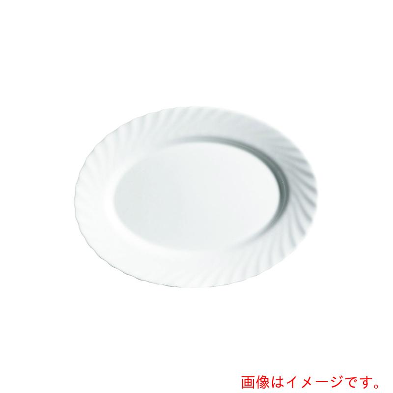 遠藤商事（TKG）　Arcoroc　トリアノン　楕円皿（中）　D6891　【品番：RDE04】