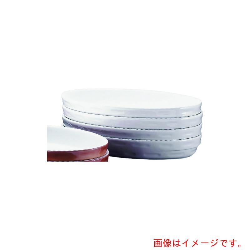 遠藤商事（TKG）　ロイヤル　スタッキング　小判グラタン皿　ホワイト　PB240−32　【品番：RLI9004】