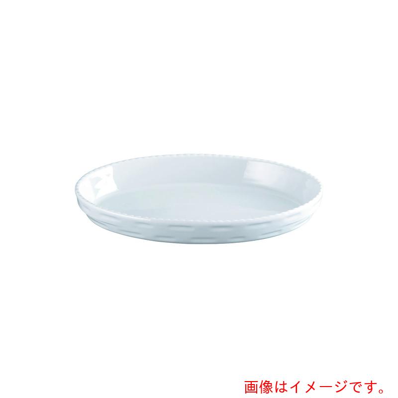 遠藤商事（TKG）　ロイヤル　スタッキング　小判グラタン皿　ホワイト　PB240−38　【品番：RLI9006】