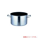 遠藤商事(TKG) SAパワー・デンジ アルファ 半寸胴鍋 39cm(蓋無)目盛付 【品番:AHV9307】