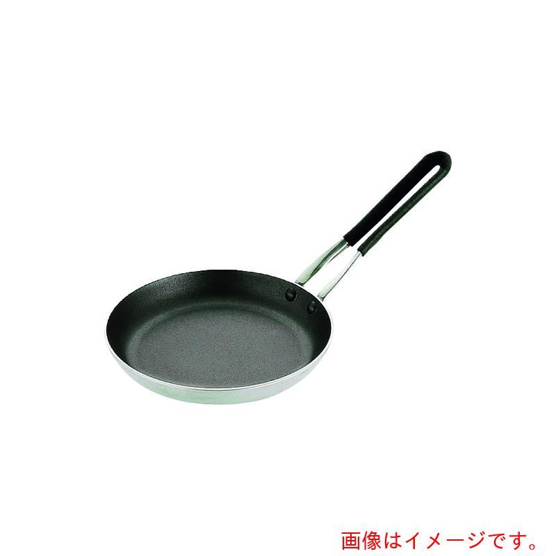 遠藤商事（TKG）　共柄厚板　IHアルミテフロン親子鍋　横柄　18cm　【品番：AOY3802】