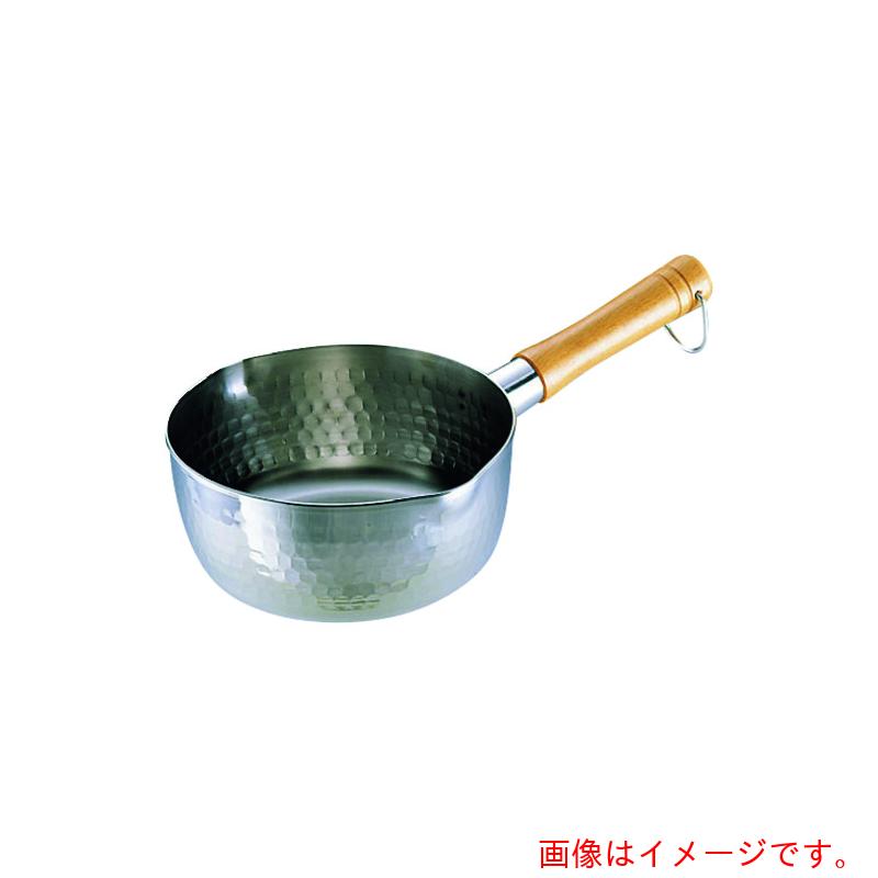 遠藤商事（TKG） SA21-0打出雪平鍋（両口） 15cm 【品番：AYK49015】