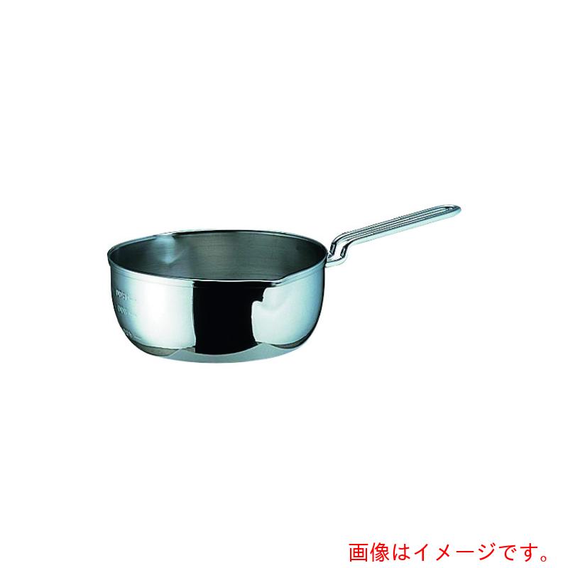 遠藤商事（TKG） SA18-10共柄三層鋼雪平鍋（目盛付） 16cm 【品番：AYK52016】