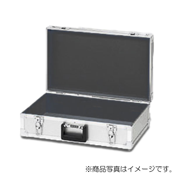 ●アルマイト処理を施した1.5mmの強力素材を使用、各辺とコーナーをアルミサッシュとリベットで強化しています。 ●内部はメルトン仕上げ。 ●電子機器の収容、携帯に、また重量物の搬送用としてご使用いただけます。 ●重量（kg）： 6.2 ●サイズ（mm）： L:606（590）×W:426（410）×H:214（205）/HL:（50）+HB:（155） ●耐荷重（kg）： 20 ※表示は外寸（内寸）です。サイズは製作上、多少の公差を含んでおりますのでご了承ください。 【メーカー名】（株）エンジニア 【メーカー品番】KA-43