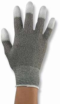 【メール便対応】エンジニア 帯電防止手袋 フィンガーコート L 【品番:ZC-53】