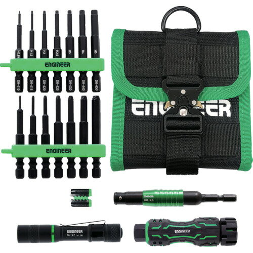 Other - エンジニア　ENGINEER ネジレスQセット 6点セット 六角対辺0.89、1.5、2、2.5、3、4、5MM　【品番：DXZ-45】