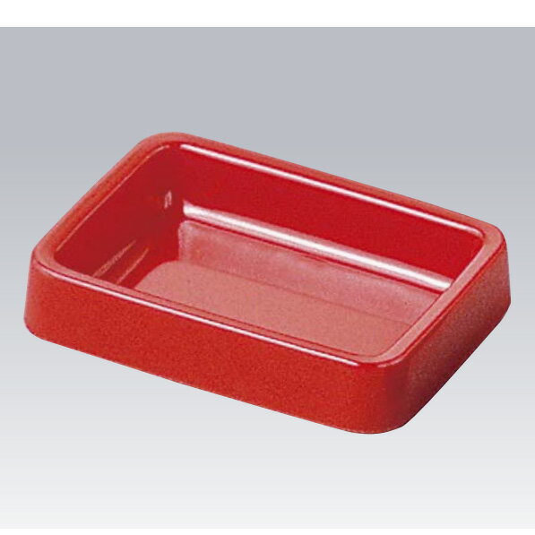エンテック　A-272R カラー灰皿 長角 赤　【品番：A-272R】