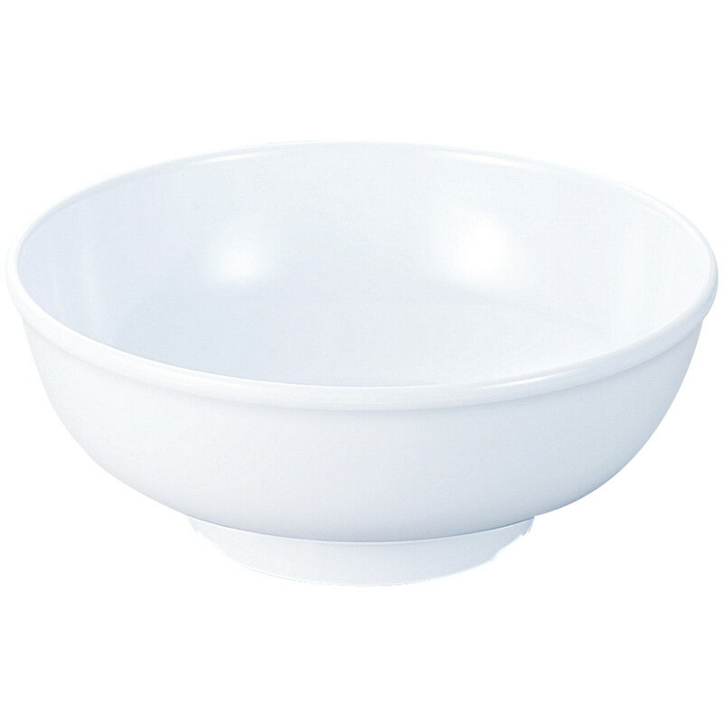 エンテック　CS-15W 胴張り丼（大） 白　【品番：CS-15W】