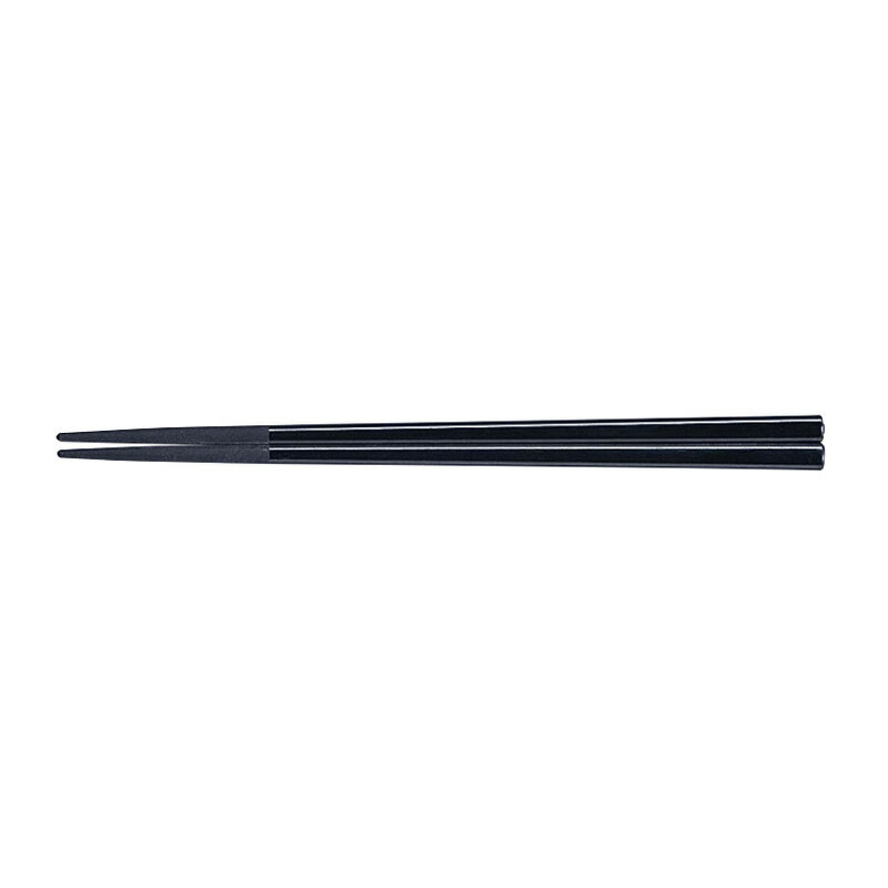 エンテック　No.854B ナイロン角箸18cm 黒　【品番：No.854B】