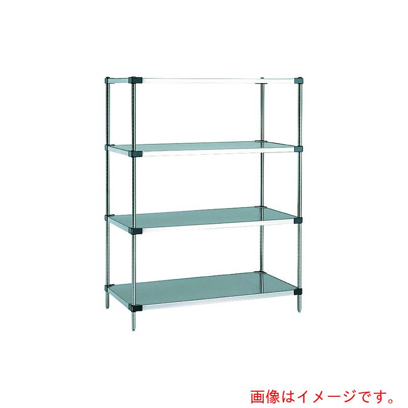 【別途送料あり】エレクター ERECTA スーパーシリーズ・430ソリッドシェルフ 間口1822mm×奥行614mm×高さ1384mm DB付 3段 【品番：LSS1820 P1390W-3】