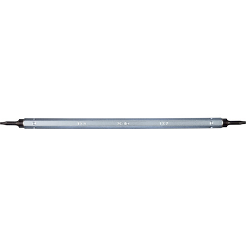 特長 ●Smartハンドル用のブレードです。 仕様 ●刃先：T6/7 ●全長(mm)：160 ●先端マグネット：無 ●差込角(mm)：6.35 ●シャンク径(mm)：6.35 ●ビット長さ(mm)：160 材質 ●工具鋼 質量・質量単位 ●42.0g 【メーカー名】Felo 【メーカー品番】06606704