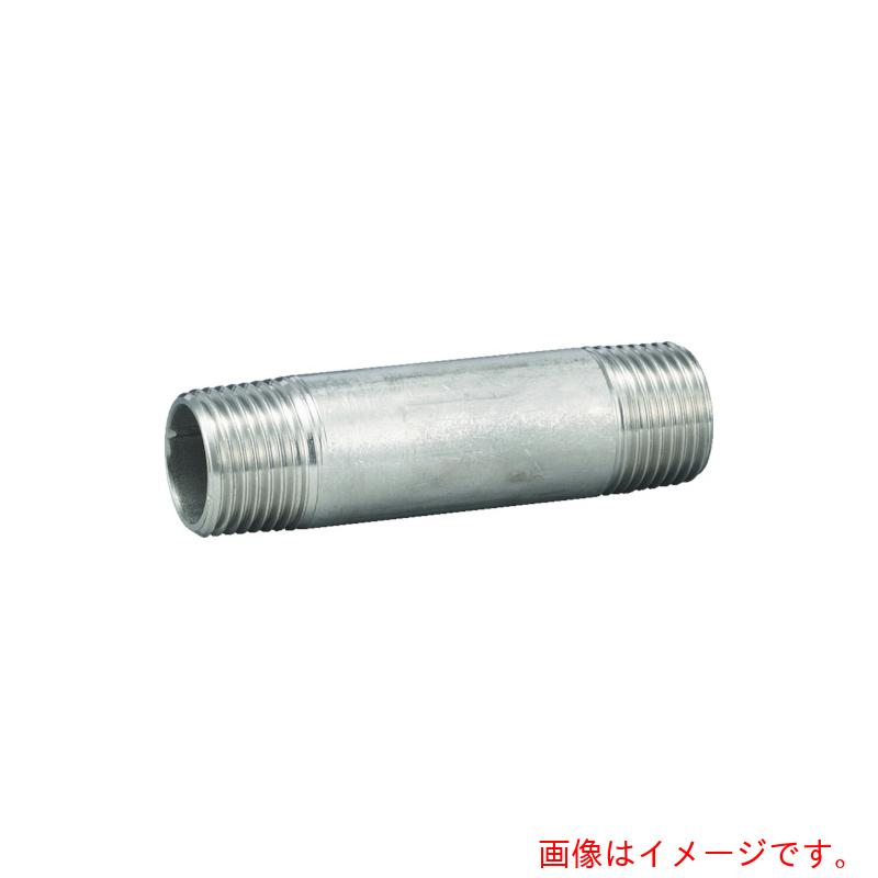 【メール便対応】フローバル　FLOBAL　ねじ込み管継手　両長ニップル（ステンレス316TP）　04114909　呼び径（A）20／呼び径（B）3／4　【品番：VLN-316-06050】