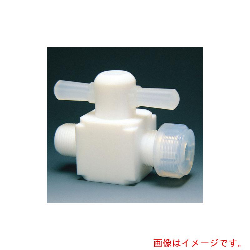 其它 - フロンケミカル　フッ素樹脂（PTFE）オス二方バルブ圧入型　12φ×R3／8　【品番：NR0011-004】