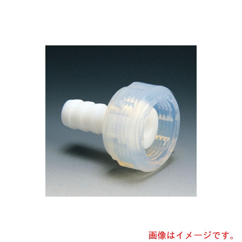 特長 ●弊社ジョイントのソロバン型シール袋ナットをはずし、ホースアダプターを締付けます。 用途 ●送液用 仕様 ●適用外径(mm)：12φ ●竹の子外径(mm)：12φ ●適合チューブ外径(mm)：12(適用外径)*12(竹の子外径) ●適合外径：12φ ●ゴムホース等の軟質チューブ接続用 材質 ●PFA／PTFE 質量・質量単位 ●30.0g 【メーカー名】（株）フロンケミカル 【メーカー品番】NR0056-007