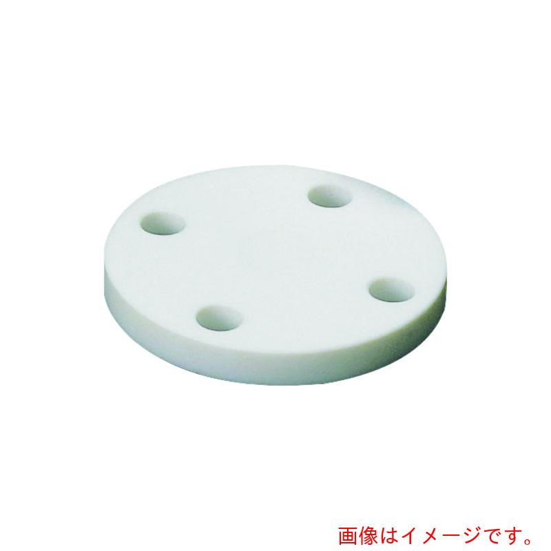 フロンケミカル　フッ素樹脂（PTFE）ブラインドフランジ　JIS−5K　10A　【5個】　【品番：NR1414-001】