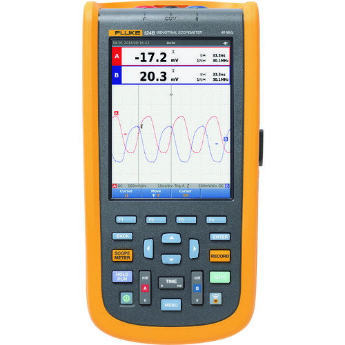 【別途送料あり】フルーク・ジャパン（FLUKE）　FLUKE　携帯型オシロスコープ　124B／S　【品番：124B/..