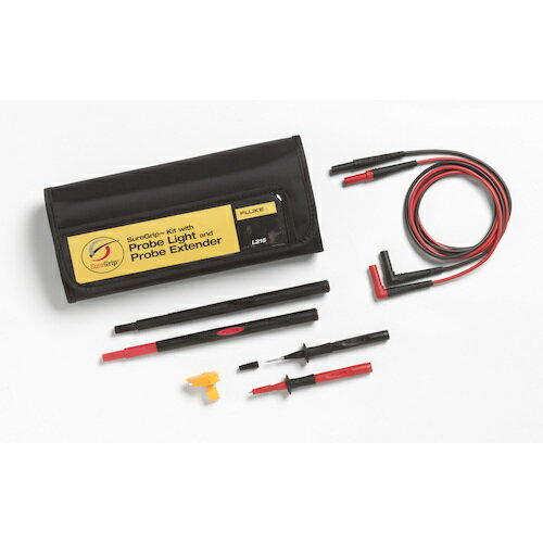 特長 ●L210付きキット 仕様 ●色：白 ●Tp280 20 cm テスト・プローブ・エクステンダー ●TP220 SureGrip テスト・プローブ ●TL224 SureGrip シリコン・テスト・リード・セット ●6つのポケットと、...