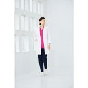 フォーク(FOLK) 女性ハーフコート ホワイト L 【品番:2520-1-L】