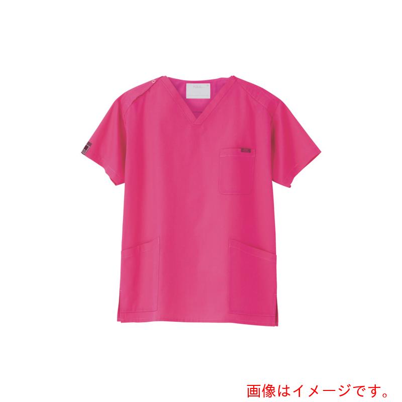 フォーク（FOLK）　PANTONEスクラブ　チェリーピンク　L　【品番：7000SC-13-L】