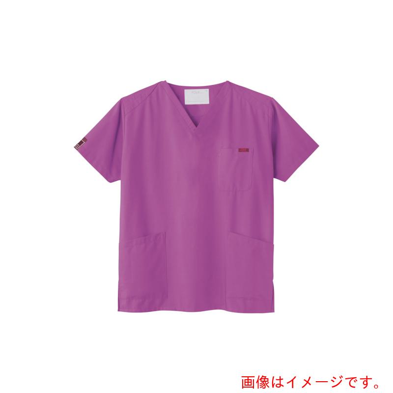 特長 ●ポリエステル65%、綿35%のダンガリーシャツのような肌触りと、使い込むほど風合いの出る素材感で人気です。 ●カラー数NO1。自分に合ったカラーが見つかる商品です。 用途 ●美容・医療従事者用に。 仕様 ●色：ラディアンオーキット ●サイズ：M ●着丈(cm)：67 ●適合胸囲(cm)：112 ●肩幅(cm)：46 ●袖丈(cm)：20 ●胸囲(cm)：112 ●医療業界のスクラブの中でも高い人気のPANTONE(パントン)スクラブは、シンプルでスタイリッシュなデザインと豊富なカラーバリエーションが魅力で長く愛される定番スクラブ ●左胸ポケット／両腰ポケット 材質 ●ポリエステル65％、綿35％ 質量・質量単位 ●300.0g 注意事項 ●クリーンパックではありません。 【メーカー名】フォーク（株） 【メーカー品番】7000SC-20-M