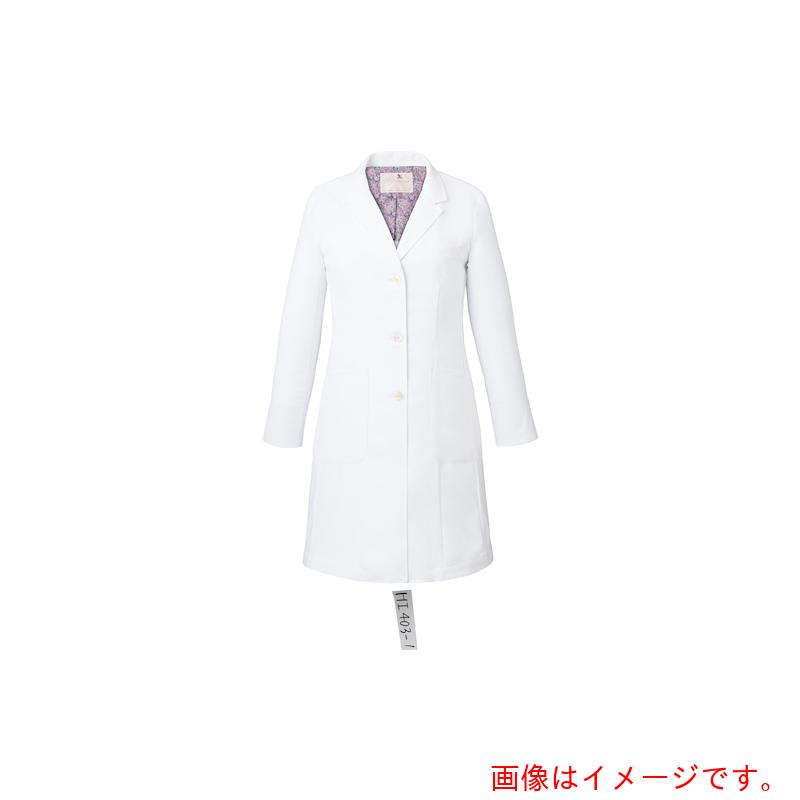 フォーク(FOLK) レディスコート HI403 ホワイト S 【品番:HI403-1-S】