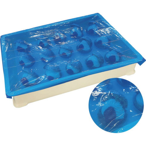 エフピコ商事　エフピコ　ばんじゅうフィットカバーA　青　EP10　【品番：C3N0】