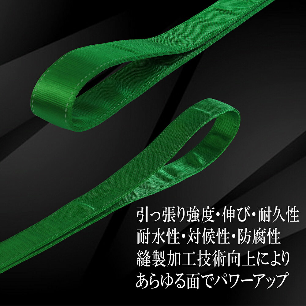 【別途送料あり】フリーク　FREAK JISIII スリングベルト E型 2500kg 幅75mm×長さ9...