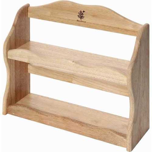 【BLACK FRIDAY特別価格】不二貿易（FBC）　木製スパイスラック　ボヌール　【品番：94383】