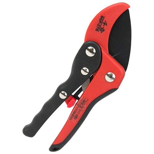 【メール便対応】藤原産業 千吉 レディースラチェット剪定鋏 SGP-27R 【品番:4977292624794】