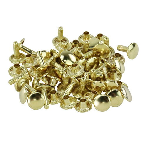 【メール便対応】藤原産業　SK11　カシメ玉 足長 真鍮メッキ NO.57MT　【品番：4977292178006】