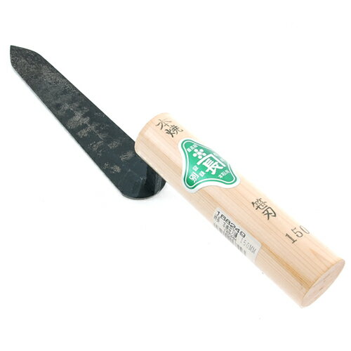 藤原産業　緑長　本焼笹刃鏝 150MM　【品番：4977292168243】