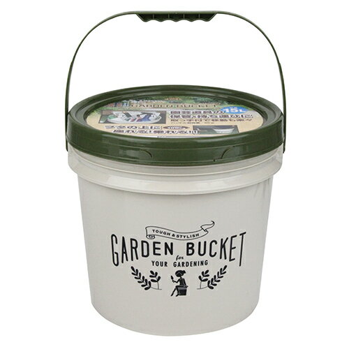 藤原産業　セフティー3　GARDENBUCKET olive　【品番：4977292657150】