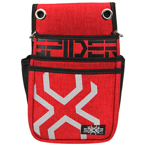 藤原産業　SK11　腰袋3段 SPD-RD-7　【品番：4977292976466】(4)