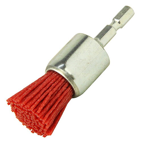 【メール便対応】藤原産業　SK11　六角軸ナイロンブラシ荒目 25MM-80　【品番：4977292368087】