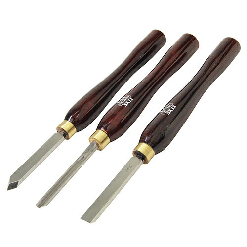 藤原産業　SK11　HSS木工旋盤用バイト3本組 F-10S　【品番：4977292490788】