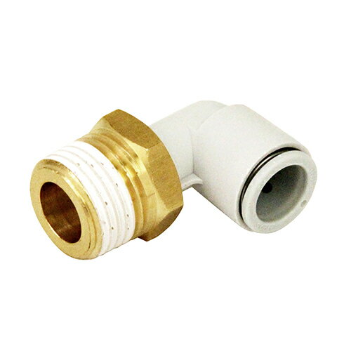 【メール便対応】藤原産業　SK11　W管継手 エルボユニオン KQ2L12-04AS　【品番：4977292419581】