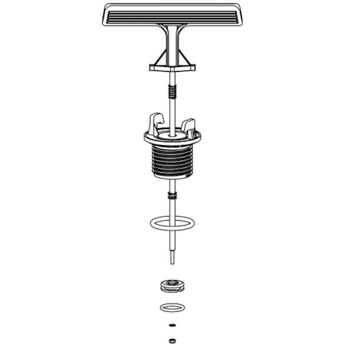 フルプラ　ポンプシャフト部セット　【品番：No.123】