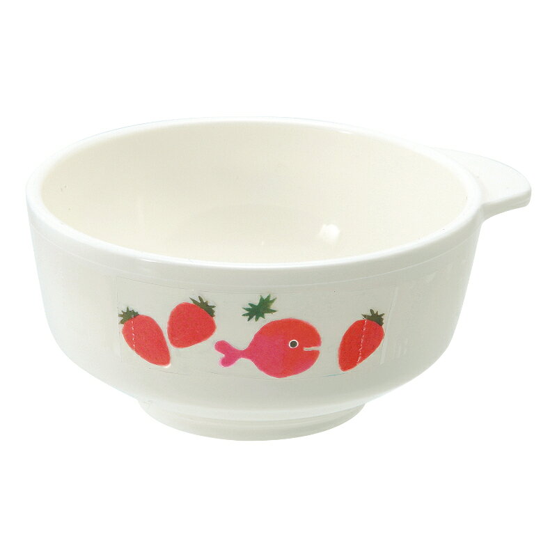 【在庫処分】学研ステイフル　五味太郎 茶碗　ホワイト　【品番：K07003】