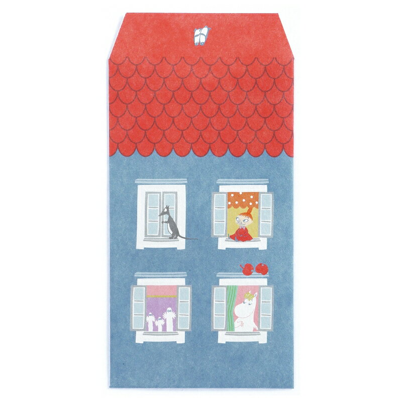 学研ステイフル　MOOMIN ムーミン ポチ袋（Mやしき）　【品番：FD03019】